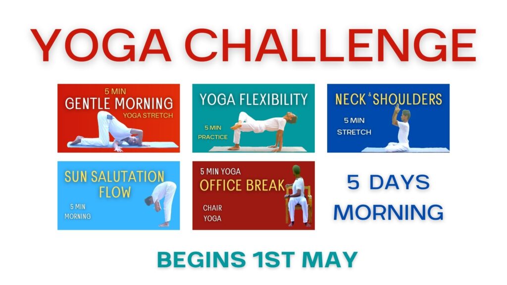 5 min morning yoga challenge