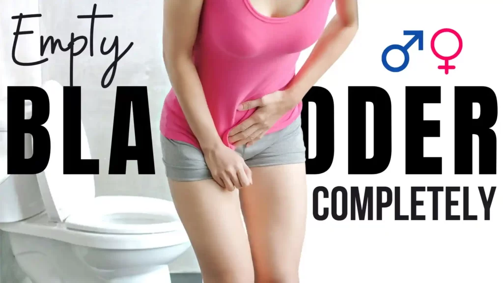 how-to-empty-bladder-completely