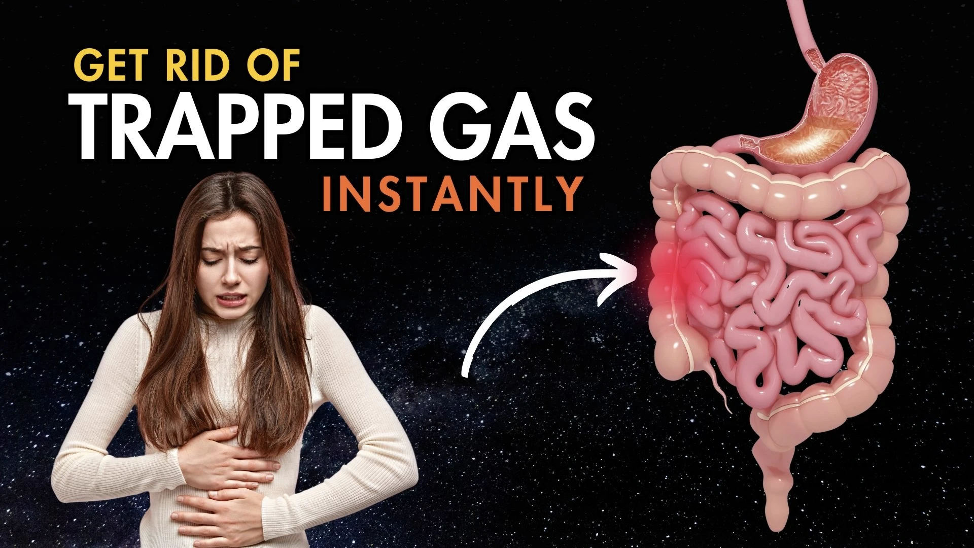 How To Get Rid Of Trapped Gas Relief Instantly Yoga With Amit 