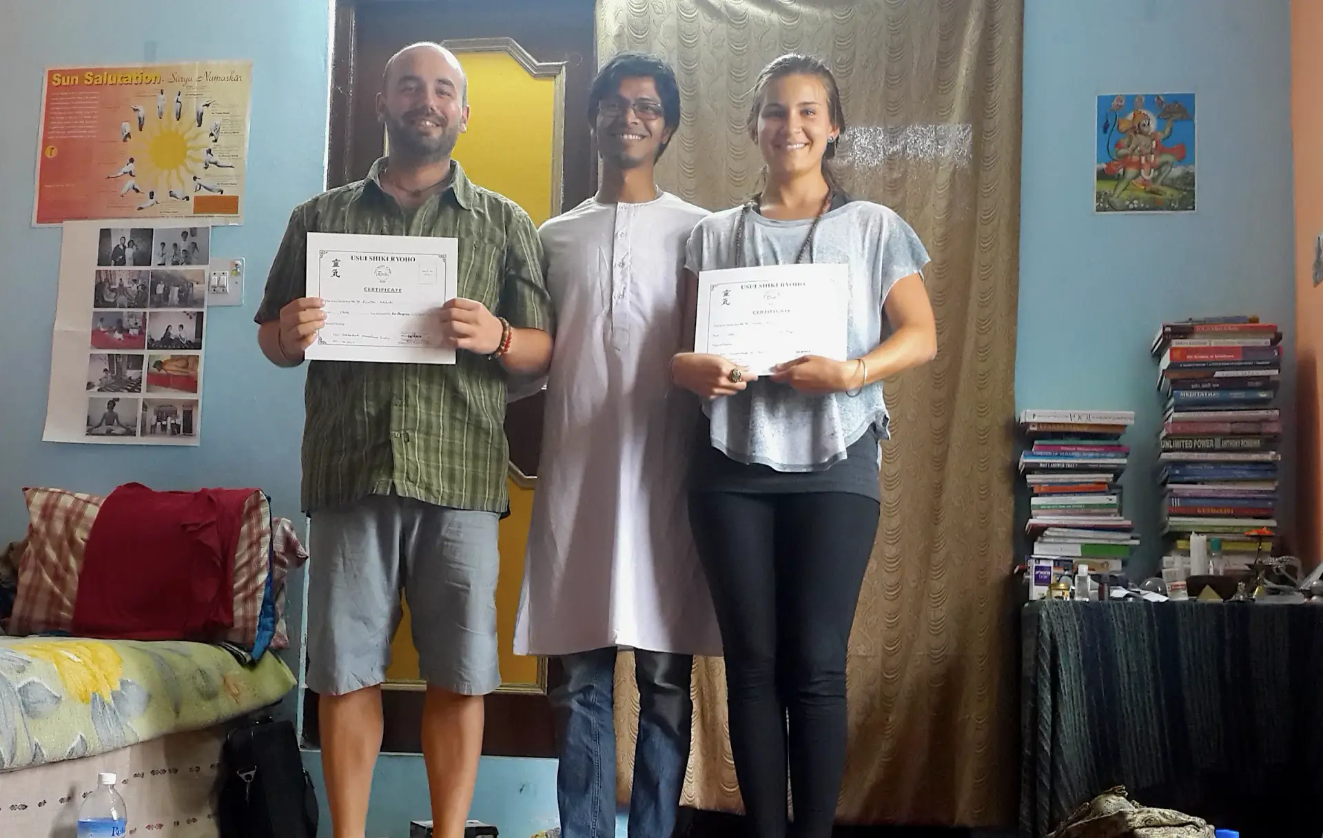 Reiki healing session with Amit Namdev in Vietnam